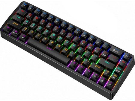Hoco GM703 Μηχανικό Gaming Πληκτρολόγιο 65% RGB Black