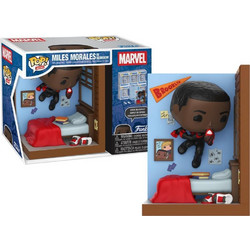 Funko Pop! Nooks Marvel Miles Morales in Bedroom 15cm