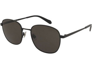 Fossil FOS3188/G/S 003/70 Ανδρικά Γυαλιά Ηλίου Τετράγωνα Μεταλλικά Μαύρα με Μαύρο Φακό