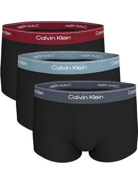 Calvin Klein Ανδρικά Μποξεράκια Σετ 3Pack Μαύρα LV00NB4389-4NK