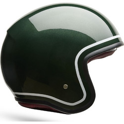 Bell TX-501 Classic Gloss Green Κράνος Μηχανής Jet 1175gr