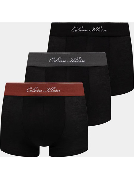 Calvin Klein Ανδρικά Μποξεράκια Σετ 3Pack Μαύρα LV00NB4607-0YL