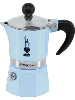 Bialetti Μπρίκι Espresso 1Cups Μπλε