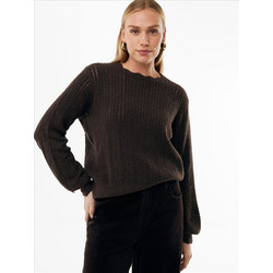 Mexx Γυναικεία Πλεκτή Μπλούζα Σοκολατί MF006604163W-191314