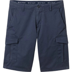 Tom Tailor Ανδρική Βερμούδα Cargo Navy Μπλε 1040226-34672