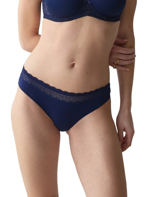 Triumph Feel of Modal Γυναικείο Slip με Δαντέλα Navy Μπλε 10214403-00XF