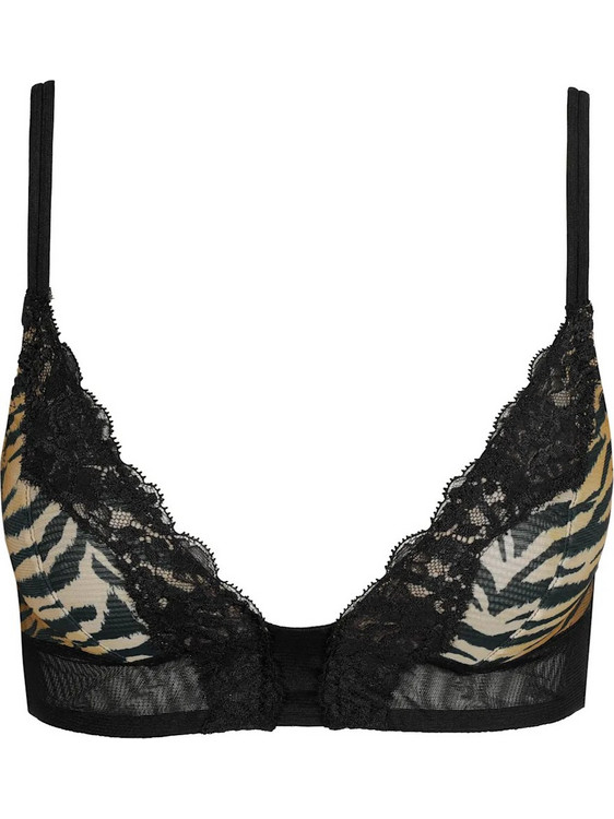 Primadonna Bralette χωρίς Μπανέλα Μαύρο Μπεζ 3500719WIL