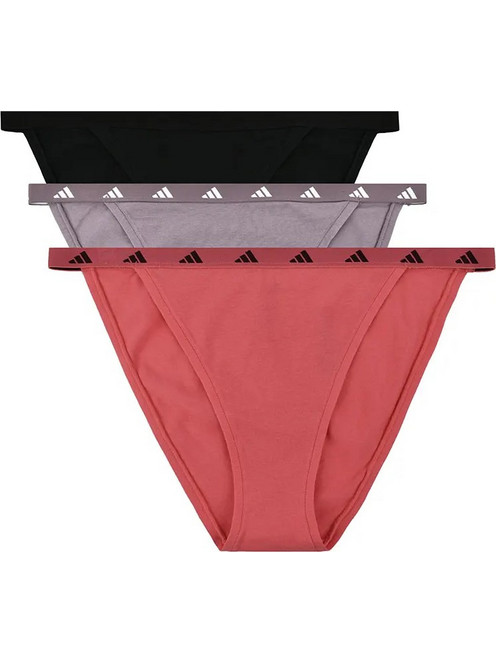 Adidas Βαμβακερά Γυναικεία Slip 3Pack 4A0712-902