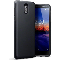 Terrapin Back Cover Silicone Black Matte (Nokia 3.1)