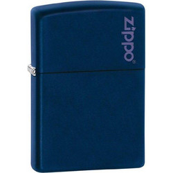 ΑΝΑΠΤHΡΑΣ ΒEΝΖΙΝΗΣ ZIPPO CLASSIC ΜΑΤ ΣΚΟΥΡΟ ΜΠΛΕ