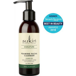 Sukin Foaming Facial Cleanser Αφρός Καθαρισμού Προσώπου για Ακμή 125ml