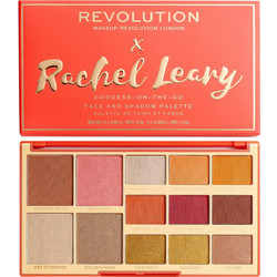 Makeup Revolution Rachel Leary Goddess On The Go Fase & Shadow Palette