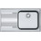 Franke Smart SRX 611-86 LB Ένθετος Νεροχύτης Inox Σατινέ Αριστερός 86x50cm