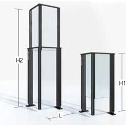 Εξωτερική γωνία Open air plus Aluminco 1.80mx0.50m