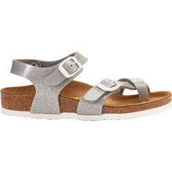 Birkenstock Tormina Παιδικά Πέδιλα για Κορίτσι Ανατομικά με Γκλίτερ Ασημί 371553