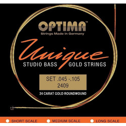 Optima 2409-S Unique Σετ 4 Χορδές Ηλεκτρικού Μπάσου 45-105" 3/4