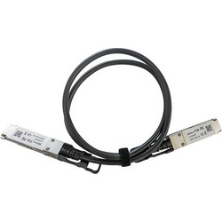 MikroTik SFP+ Καλώδιο Οπτικής Ίνας 1m Black Q+DA0001