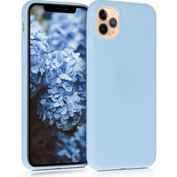 KW Silicone Matte Light Blue (iPhone 11 Pro Max)