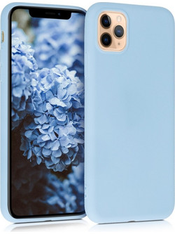 KW Silicone Matte Light Blue (iPhone 11 Pro Max)