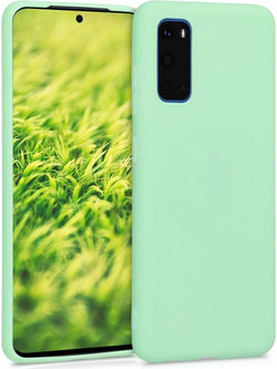 KW Back Cover Silicone Mint Matte (Galaxy S20)