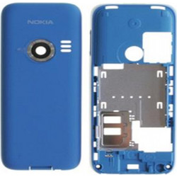 NOKIA 3500 classic BLUE BATTERY-MIDDLE COVER ORIGINAL SERVICE PACK