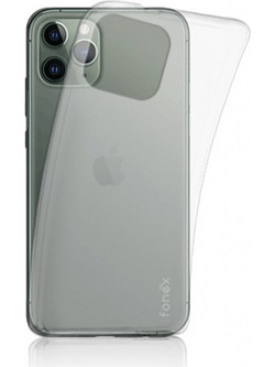 Fonex Silicone 0.2mm Back Cover Transparent (iPhone 12 / 12 Pro)
