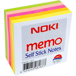 Noki Self Stick Notes 400 Sheets (12012)