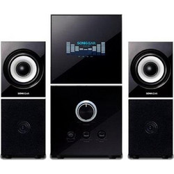 SonicGear Evo 5 Pro Ασύρματα Ηχεία Υπολογιστή 2.1 16W με Bluetooth Black