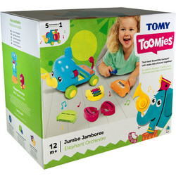 Tomy Toomies Jumbos Jamboree Μουσικός Ελεφαντούλης 12+ Μηνών