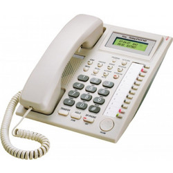 Excelltel CDX-PH201 Ενσύρματο Τηλέφωνο με Ανοιχτή Ακρόαση Λευκό