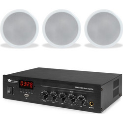 Power Dynamics PA Audio 41 Σετ Παθητικά Ηχεία Οροφής 6W με Bluetooth Λευκά