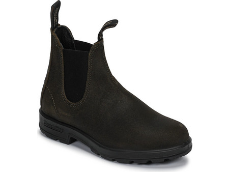 Blundstone Ανδρικά Chelsea Μποτάκια Suede Μαύρα 1615