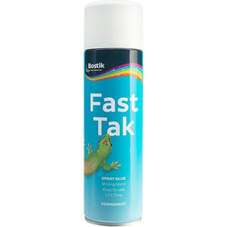 Βενζινόκολλα σε spray Bostik fast tak Permanent 500ml