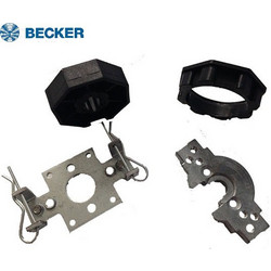 Σετ βάση στήριξης ρολού και εξαρτήματα Becker για άξονες Φ40, Φ60