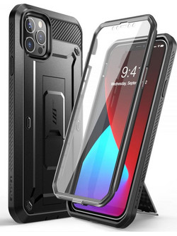 Θήκη SUPCASE UNICORN BEETLE PRO για Apple IPHONE 12, 12 PRO 6.1 2020 - ΜΑΥΡΟ