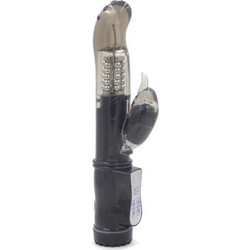 AriaTrade Rotating Silicone Δονητής Rabbit 22cm Μαύρος