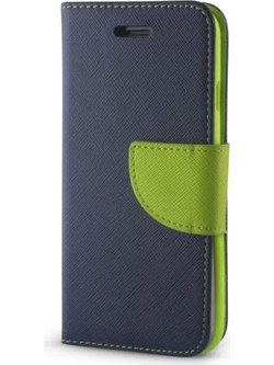 Θήκη Βιβλίο Fancy Για Apple iPhone 12 Mini 5,4'' Μπλε - Πράσινο