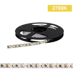 Ταινία LED 18W/m CHIP 3528 120chips/m 2700K (ΘΕΡΜΟ) 1100Lm IP20 12V PROJECT EDITION 2201201299019