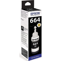 Epson T6641 Black Μελάνι Εκτυπωτή Inkjet C13T66414A