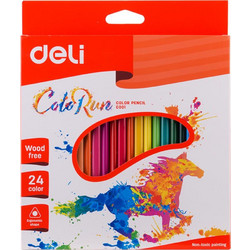Deli ColoRun Ξυλομπογιές Σετ 24τμχ