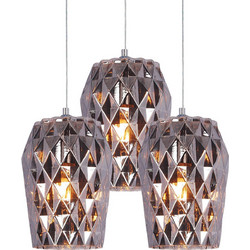 Home Lighting Luca Κρεμαστό Φωτιστικό Οροφής Πολύφωτο E27 Ανθρακί SE4288S-03 77-3722