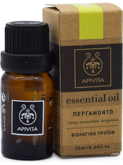 Apivita Βιολογικό Αιθέριο Έλαιο Περγαμόντο 10ml