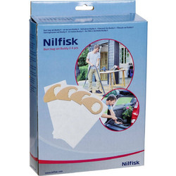 Nilfisk 81943048 Σακούλες Σκούπας 4τμχ Συμβατές με Σκούπα Nilfisk
