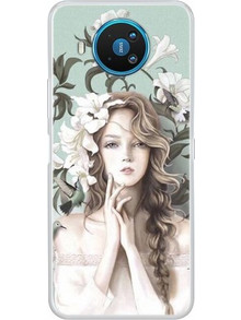 Θήκη Σιλικόνης TPU για Nokia 8.3 5G - Όμορφη Κοπέλα