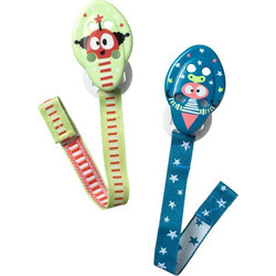 Tommee - Tippee TΤ CΤΝ Soother Holder Κλιπ Πιπίλας για 0m+ σε Διάφορους Χρωματισμούς 2 Τεμάχια