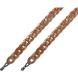 SH115 Αλυσίδα Γυαλιών BURNT CARAMEL HOOPS