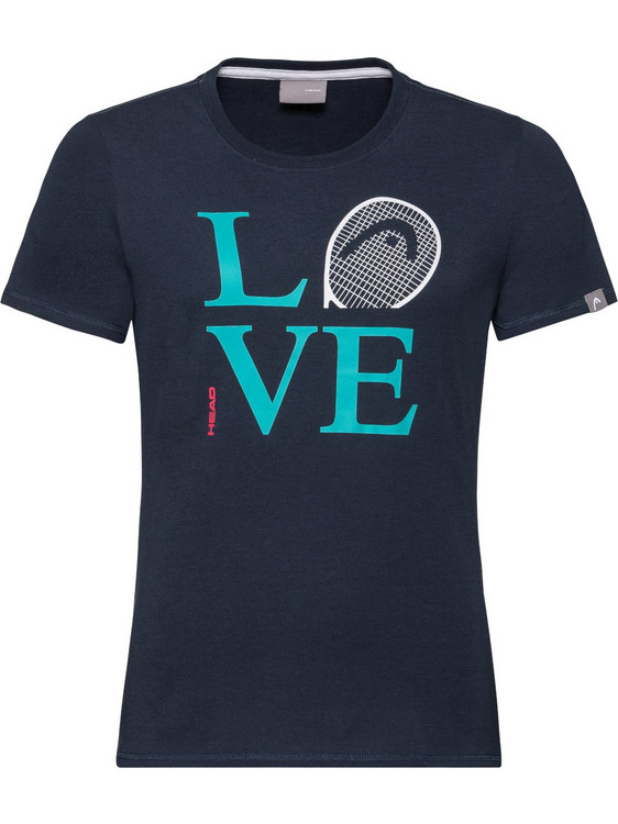 Head Vision Love Logo Παιδικό T-Shirt Κοντομάνικο Navy Μπλε 816370-DBL