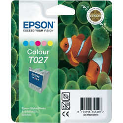 Epson T027 Color Μελάνι Εκτυπωτή Inkjet C13T027401