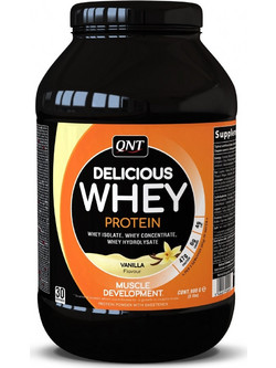 QNT Delicious Whey Vanilla Πρωτεΐνη Ορού Γάλακτος Γράμμωσης 908gr