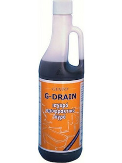 Ισχυρό αποφρακτικό υγρό GENTO G-Drain 1ltr